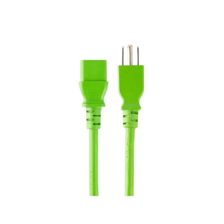 Monoprice Power Cord - NEMA 5-15P to IEC 60320 C13_ 18AWG_ 10A/1250W_ 125V_ 3-Pr 33603